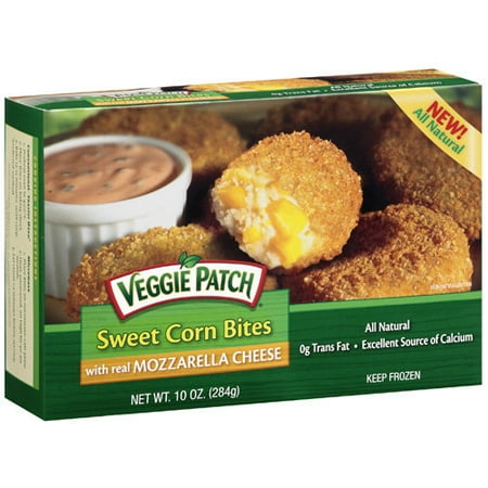 Veggie Patch: With Real Mozzarella Cheese Sweet Corn Bites, 10 oz