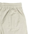 thumbnail image 6 of Men's Summer Solid Color Casual Drawstring Pocket Shorts Fashionable Loose Straight Through Shorts, 6 of 7