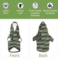 thumbnail image 6 of Gaeub Jungle Green Camo USA Flag Dog Hoodie Sweatshirts Warm Dog Clothes for Small Dogs,Puppy and Cat Costume-Large, 6 of 7