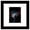 Black Framed Version, variant on Gallery Pops IT - Pennywise Closeup Wall Art, Unframed Version, 12" x 12"