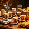 thumbnail image 2 of 10 Pcs Halloween Black Cat Paper Cups, Spooky Disposable Drinkware for 10 Guests, Pumpkin Bat Party Supplies for Halloween Birthday School Events, 2 of 6