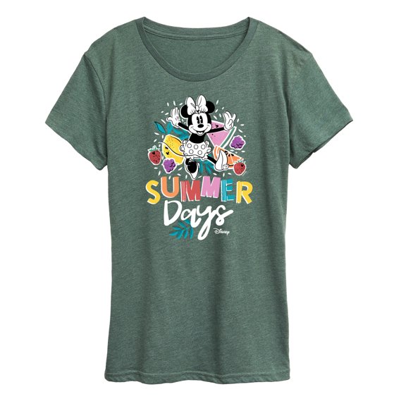 Disney - Summer Days - Women's Short Sleeve Graphic T-Shirt