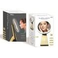thumbnail image 2 of NuBrilliance 8” Magnifying Makeup Mirror Cordless USB Rechargeable -5X Magnification with 360° Dimmable Lighting and Touch Control Cosmetic Makeup Mirror, 2 of 8