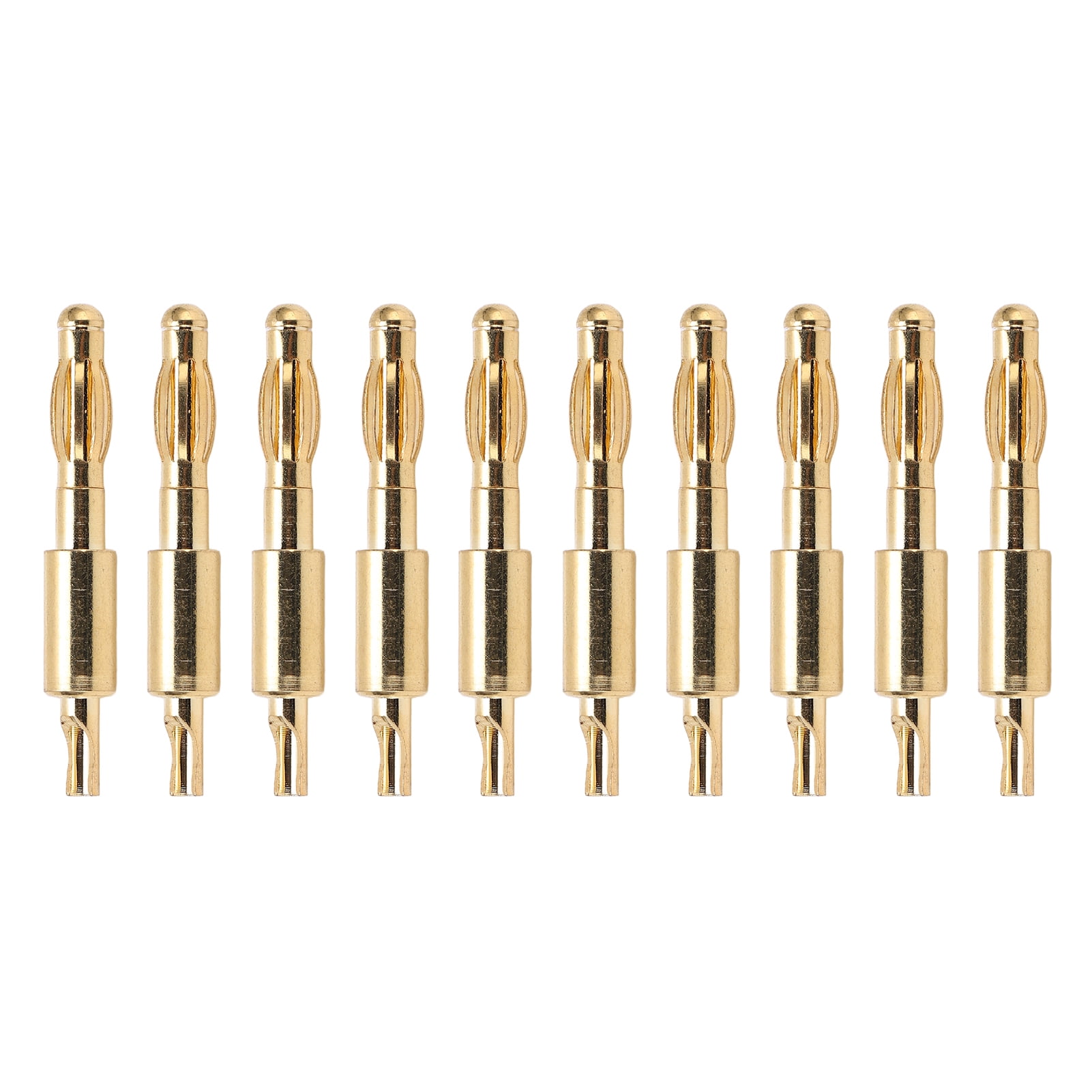 Banana Plug Solder Type, CNC Copper High Anti Aging Banana Male Connector For DIY Electrical