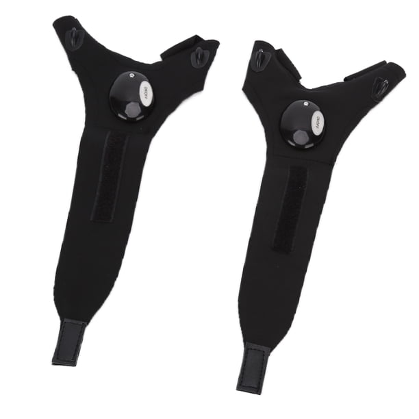 Guantes de luz LED sin dedos para marido, guantes de linterna LED, luz elástica de manos libres para pesca, guantes de linterna LED de reparación, regalos para hombres, rendimiento de alta gama