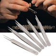 thumbnail image 1 of Haofy 5Pcs/Set Stainless Steel Antimagnetic High Accuracy Tweezers Watch Repairing Tool,Watch Tweezers,Tweezers, 1 of 8