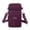 Purple Deals, variant on Limited Time Deal karymi Strap Bag Crossbody Backpack with Hole with Headphone Hole Strap Backpack Hiking Backpack Multipurpose Crossbody Chest Bag The Big Save Weekly flyer Women Gifts