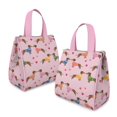 thumbnail image 2 of Colorful Funny Dachshund Insulated Lunch Bag for Women & Adults,Large Portable Soft Cooler Lunch Bag,Thermal Food Storage Tote with Pearl Cotton,8.66L,8.75x5.75x9.5 Inch, 2 of 6