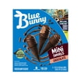 thumbnail image 4 of Blue Bunny Mini Swirls Chocolate Cones, Frozen Dessert, 8 Pack, 4 of 11