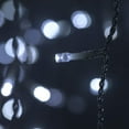 thumbnail image 2 of Bibana 400LED 32Ft Icicle Lights Curtain Fairy Light Icicle Christmas Outdoor Dripping Lights 8 Modes for Christmas Thanksgiving Wedding Party Home Garden Bedroom Indoor Outdoor Decor (White), 2 of 7