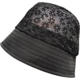 thumbnail image 4 of CoCopeaunts Women Bucket Hat Spring Summer Lace Broken Flower Fisherman Hat Shade Breathable Basin Hat Thin Section Sunscreen, 4 of 8