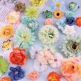 thumbnail image 5 of 36 Pack Flower Hair Clips Rose Hair Accessories for Women Sage Green  Bride Flower Claw Clip Side Hair Clip Hairpin Brooch Pin Headpiece for Girls Wedding, 5 of 14