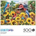 thumbnail image 3 of Rompecabezas Buffalo Games Sunflower Friends, 500 piezas, 3 of 6