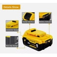 thumbnail image 6 of 20V Battery for Dewalt DCN692B DCN660B DCN662B DCN680N DCN650N, 6 of 9