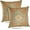 Boho - Orange Yellow, variant on Boho Throw Pillow Covers 18x18 inch Set of 2 Beige White Decorative Pillow Covers for Couch, Monaco Persian Style Pillow Case Cushion Cover Pillowcase for Couch Sofa Bed