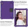 thumbnail image 2 of Dteck Case For Lenovo Smart Tab M10 10.1" TB-X605F,Shockproof Rubber Kickstand Case Durable Protective 10.1-inch Cover for Lenovo Tab M10 TB-X505X/F,Purple, 2 of 6