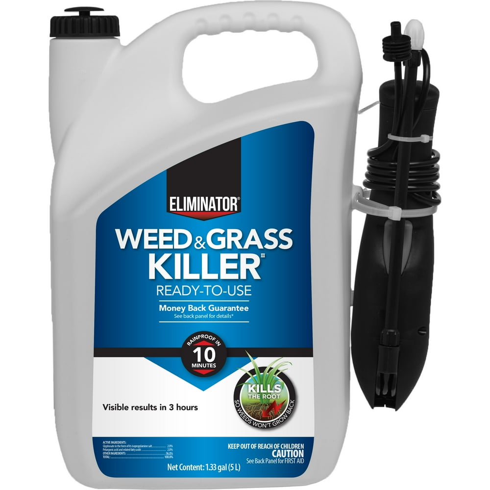 Eliminator ReadytoUse Weed & Grass Killer, Herbicide 1.33 Gallon with