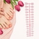 thumbnail image 4 of Uñas postizas francesas únicas Bargains 1 Pc 405-C2-3 Blancas, 4 of 5