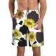 thumbnail image 1 of Balery Sunflowers Country Traje de Baño Estilo Hawaiano para Hombre, Shorts de Secado Rápido con Bolsillos-Medium, 1 of 6