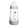 thumbnail image 3 of MAM Baby Bottles for Breastfed Babies, MAM Baby Bottles Anti-Colic, Unisex, 9 Ounces, 1-Count, 3 of 7