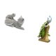 thumbnail image 5 of Figura de escritorio,Estatua de gato,linda estantería,escritorio,decoración del hogar,Figura decorativa creativa para la oficina y el hogar.,Figura de escritorio,Estante de estatua de pavo, 5 of 8