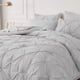 thumbnail image 4 of Juego de edredón Bedsure King Size, gris claro, 7 piezas, 4 of 7