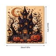 thumbnail image 4 of Halloween Beaded Pearl Art DIY Kit 7.9x7.9 inch Special Shaped Beads & Embossed Texture for Beginners Fall Home Decoration Seasonal Party Activity & Handmade Gift by MPOISVA, 4 of 8