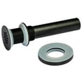 thumbnail image 2 of 1.5" Grid Drain and Mounting Ring - Matte Black, 2 of 9