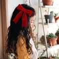 thumbnail image 3 of 2PCS Velvet Hair Bows Girls Hair Clips Ponytail Holder Accessories for Women Girls, 3 of 7