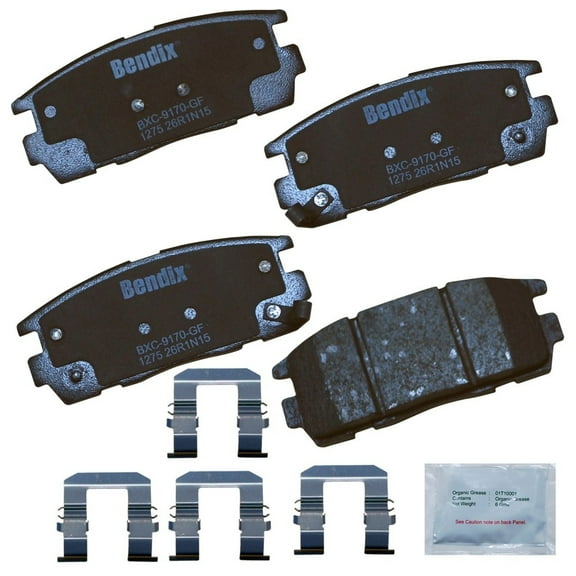 Disc Brake Pad Set Fits select: 2007-2017 CHEVROLET EQUINOX, 2010-2017 GMC TERRAIN