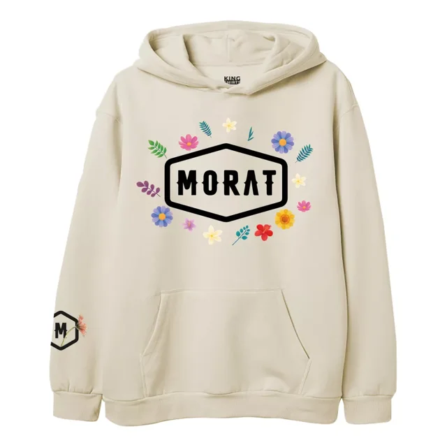 Sudadera Morat Flores Logo Balas Perdida México Mujer Hombre