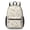 Unicorn and Star Beige Pattern-1, variant on Unicorn and Star Beige Pattern 17" Waterproof Oxford School Backpacks for Teens, S-Shape Padded Straps, for School, Travel, Hiking, Camping
