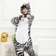 thumbnail image 5 of Pijamas de dibujos animados de cebra para hombres y mujeres, Disfraces de Halloween, Kigurumi, monos de felpa, Mono, 5 of 5