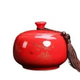 thumbnail image 1 of Ceramic Tea Canister With Airtight Lid Kichen Storage Container For Tea, Coffee, Nuts, Spice, Sugar, 1 of 6