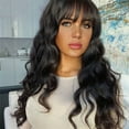 thumbnail image 1 of Fashionable Long Curly Hair Wig Two Adjustable Shoulder Straps with Inner Cap Mesh Which Can Be Wound To A Fixed Position To Suit The Head Circumference, 1 of 1