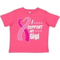 thumbnail image 3 of Inktastic Breast Cancer Awareness I Support My Gigi with Pink Ribbon Boys or Girls Toddler T-Shirt, 3 of 5