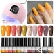 thumbnail image 1 of LILYCUTE Juego de manicura de uñas 10 piezas Juego de esmalte de uñas con secador de lámpara UV Vernis Semi permanente Soak Off Base Top Coat Nail Art UV Gel zhangmengya LED, 1 of 2