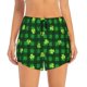 thumbnail image 2 of Balery Happy St. Patrick's Day5 Pantalones cortos deportivos para mujer con forro y dos bolsillos, elásticos, para entrenamiento, gimnasio, yoga-X-Large, 2 of 7