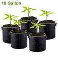 thumbnail image 1 of Gallons Soft-sided Plant Pots Grow Bags with Soft Felt-like Texture That Promote Air Root Pruning, 1 of 11