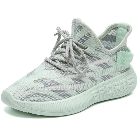 

Women‘s Casual Sneakers Soft Bottom Breathable Color-block Lace-up Running Shoes