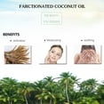 thumbnail image 4 of Skin Care Coconut Oil, Moisturizing 100ml Coconut Oil Colorless Lightweight   For Travel, 4 of 8