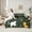Green White Orange, variant on Manfei Kawaii Fox Rabbit 7-Piece Bedding Comforter Set,Cartoon Music Guitar King Bedding Sets,Jungle Bear Bed Sheets For Boys Teens,Microfiber Bedroom Decor Reversible