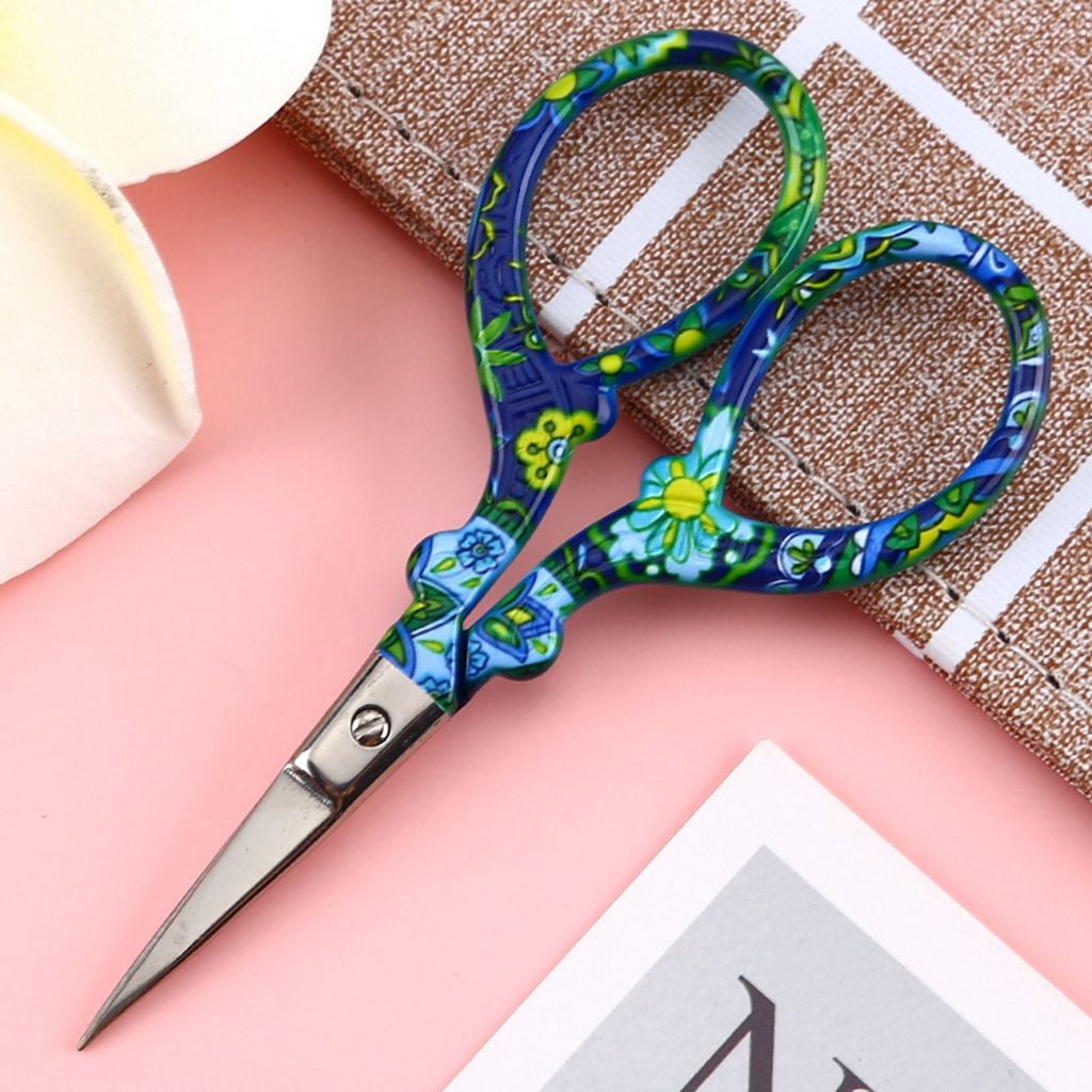 Sharp Scissors Multicolor Optional Scissors Retro Pruning Cutter Stainless Steel Scissors