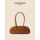 thumbnail image 3 of 2024 Bolsos de mujer Nuevo diseño de nicho Verano de alta gama Versátil Simple Gran capacidad Retro Bolso de almohada portátil Bolso de hombro, 3 of 5