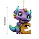 thumbnail image 3 of Christmas Acrylic 26 Letter Dinosaur Pendant Letter Dinosaur Party Decoration Pendant, 3 of 4