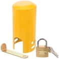 thumbnail image 1 of Faucet Lock Metal Outdoor Design For Homeowners 1 Set 4.92X2.36X2.36In, 1 of 8