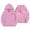 Pink, variant on MUXiin Girls Hoodies Bow Trendy Floral Pattern Pullover Hoodie Preppy Back To School Casual Toddler Girl Clothes with Pockets