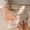 Beige, variant on Women's Espadrille Wedge Sandals Plus-Size Two-Way Breathable Wedge Shoes Comfortable Summer Slippers for Beach & Dress Matching Brown 40
