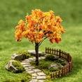 thumbnail image 3 of Miniature Model Trees, Fairy Garden Trees Set for Diorama, Architecture, Train Scenery for Handcrafts, Small Dollhouse Pots Decor Moss Craft Garden Ornament, Diorama Landscape Accessories, 1PC, 3 of 3