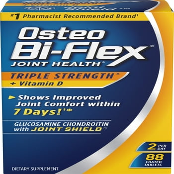 Osteo Bi-Flex 3X Strength,  D3, Glucosamine Chondroitin, s, 88 Ct